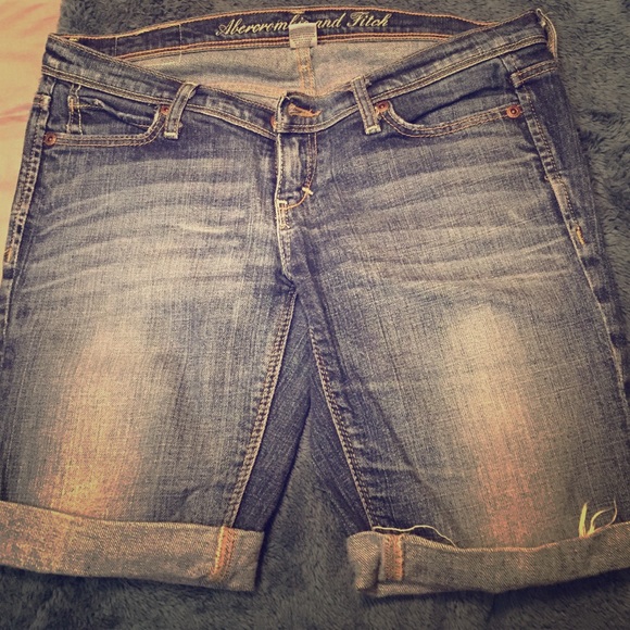 A&F Jean Bermuda Shorts