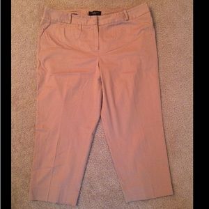 Bundle Khaki classic capris and white pants