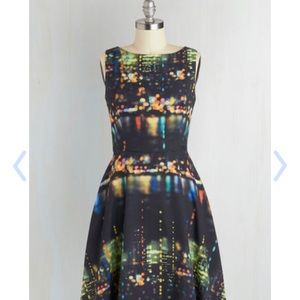 Modcloth Saturday night thrive dress