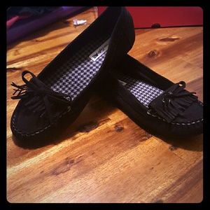 Black moccasins