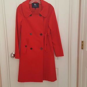 SOLDDDDDDDDD Authentic Red Burberry Trench Coat