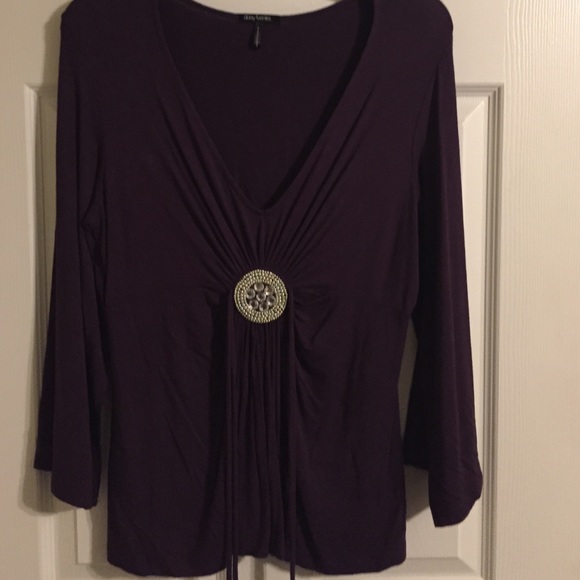 Purple top.