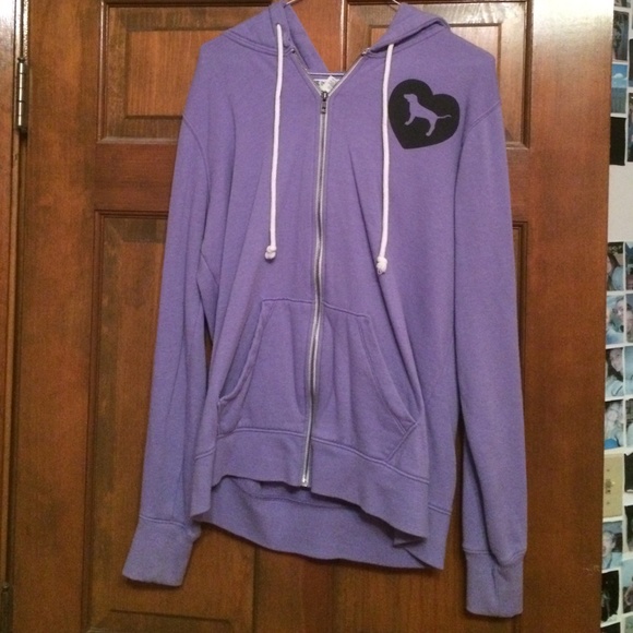Purple Victorias Secret PINK zip up