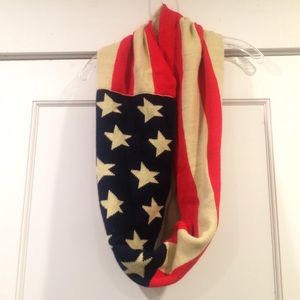 American Flag infinity scarf