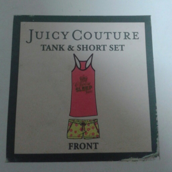 Juicy Couture Tank & Short Set - Picture 3 of 4