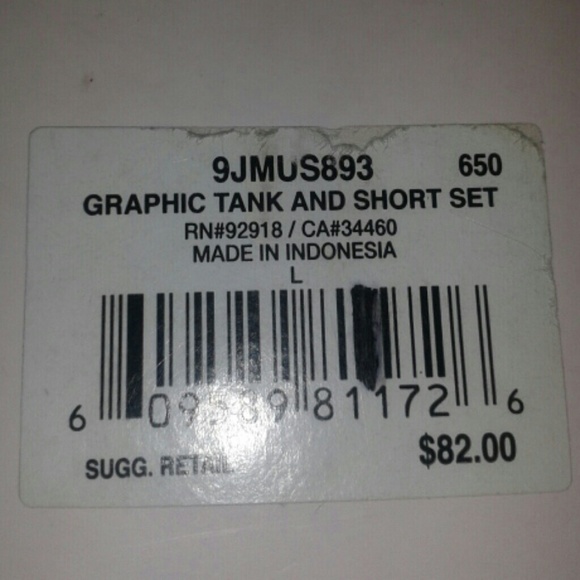 Juicy Couture Tank & Short Set - Picture 4 of 4