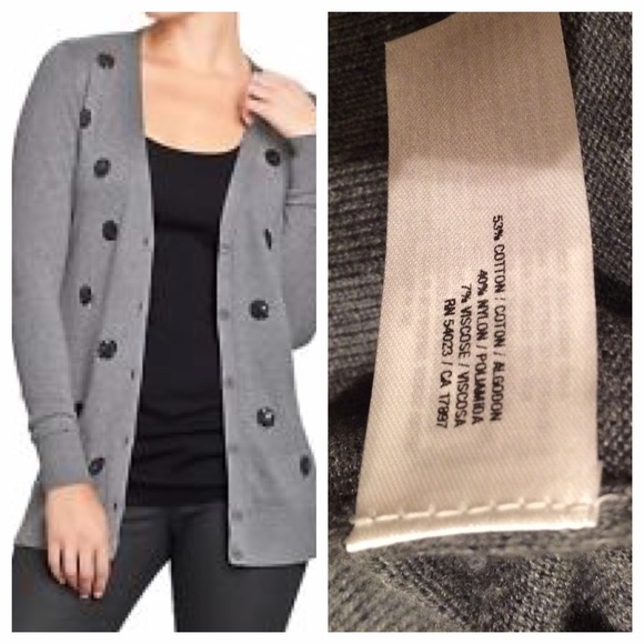 Old Navy Standout Grey Cardigan - Picture 2 of 4