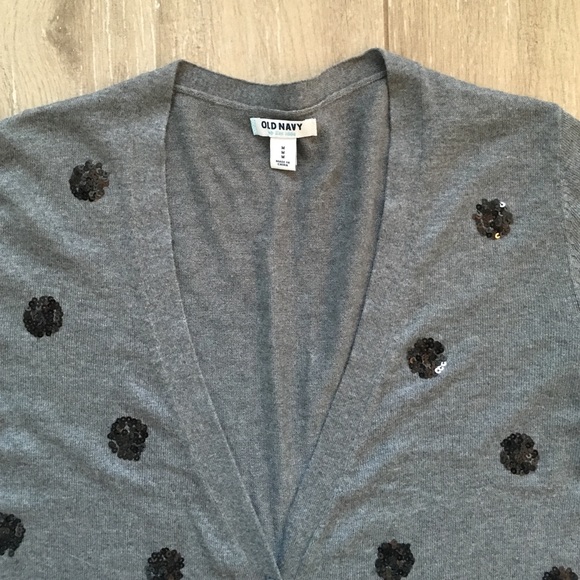 Old Navy Standout Grey Cardigan - Picture 3 of 4