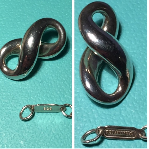 SOLD NIB Auth Tiffany &Co Infinity Necklace - Picture 2 of 4