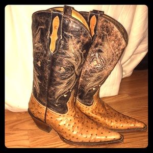 Genuine Leather Cowboy Boots
