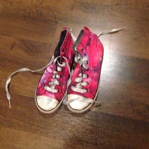 High top girls shoes