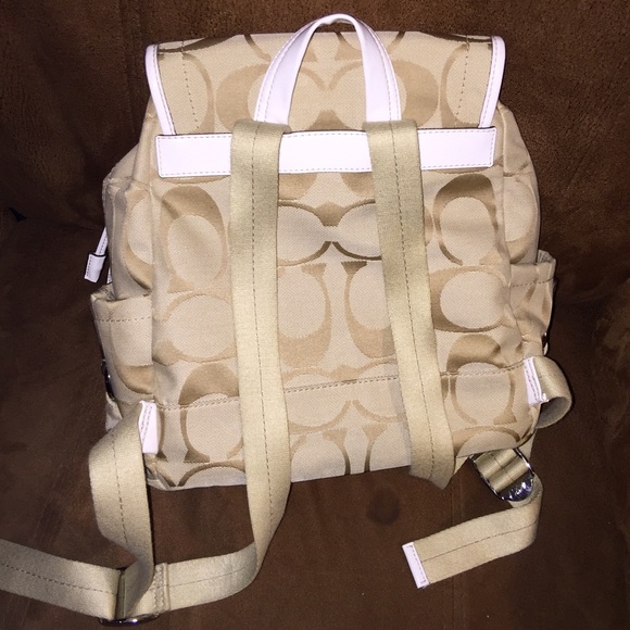 55 coach handbags authentic coach signature backpack from sydney s closet on poshmark 55 coach handbags authentic coach signature backpack from sydney s closet on poshmark