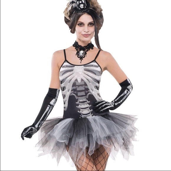 Sexy skeleton suit!