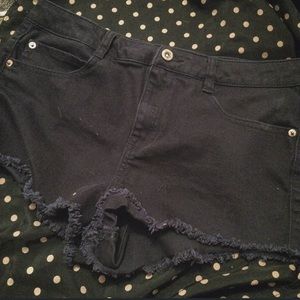 Forever 21 Black/Grey Shorts