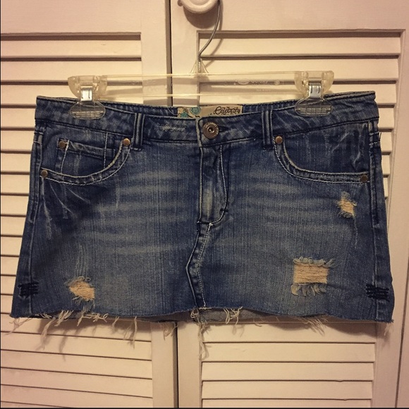 Jean skirt