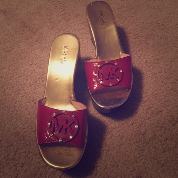 Wedge Sandals. Gently used