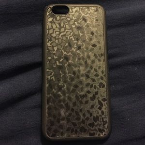 black holographic iphone 6 case