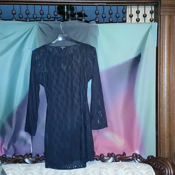 Black Lace Dress