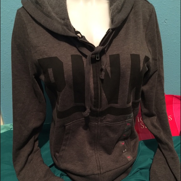 SOLD Victoria's secret pink hoodie size M
