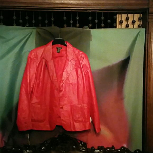 Red Leather Jacket