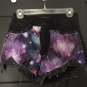 Unif Galaxy shorts