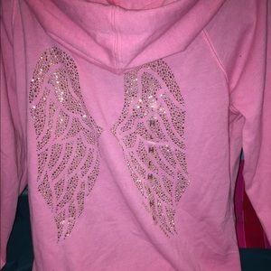 Sold Victoria's Secret Angel wings hoodie L