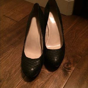 Black Calvin Klein heels