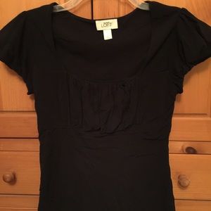 Cap sleeve 100% nylon shirt