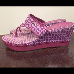 Coach Sandals/Wedges