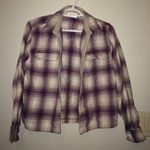 Comfy and cute plaid button up