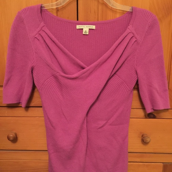 Banana Republic purple sweater