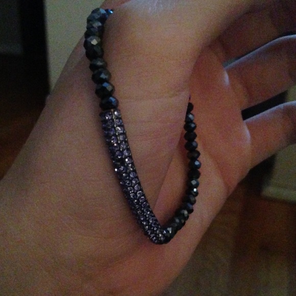 Lia Sophia elastic beaded bracelet