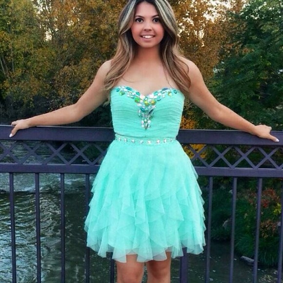 Mint Green Masquerade Dress