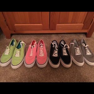 canvas tennis shoes all 4 for $20