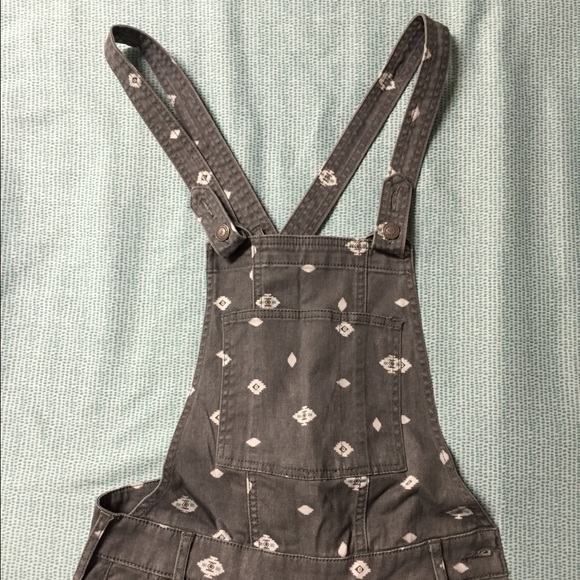 Hollister Grey Overalls