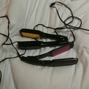 2 hair straighteners!