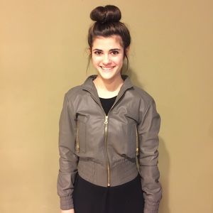 100% Lambskin Leather "Biker" Jacket