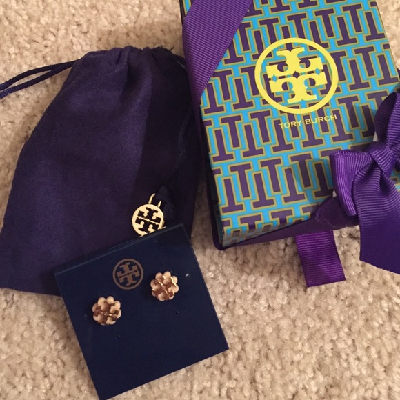 Tory Burch Earrings - NEVER USED