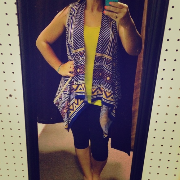 Aztec cardigan ..