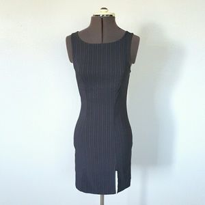 ✮✮✮ONE DAY SALE!✮✮✮ Pin Stripe Dark Gray Dress.