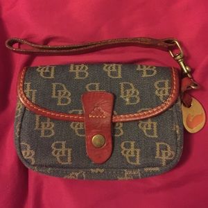 Dooney & Bourke Denim Wristlet