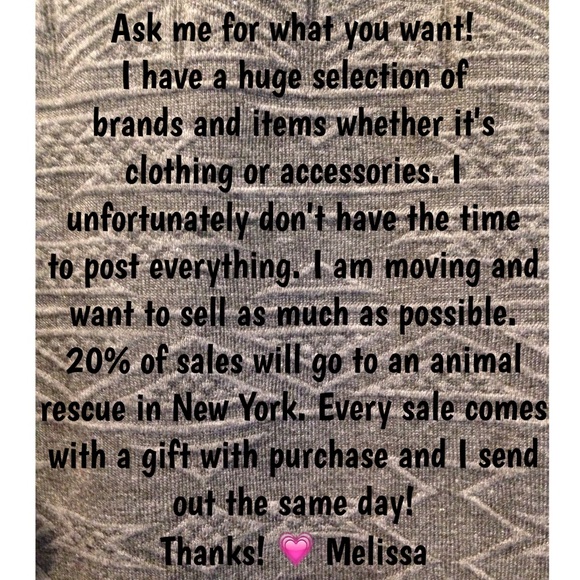 Ask me for what you want!