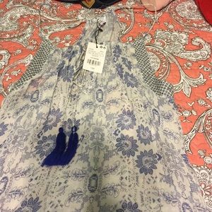 Blue blouse - size M