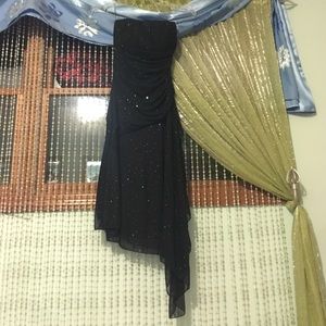 Sparkly Little Black Dress