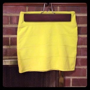 Bandage mini skirt