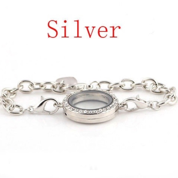 Magnetic Crystal Living Memory Locket Bracelet
