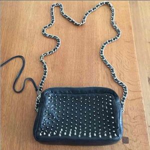 ***SOLD**** Rebecca Minkoff Black Blue Studded