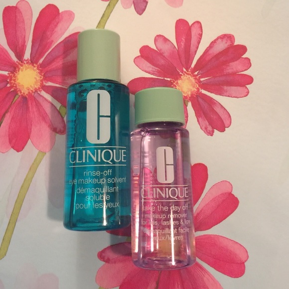 Set of 2 #CLINIQUE#Eye Makeup solvent and Remover