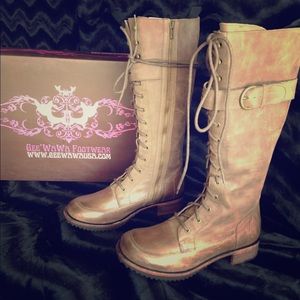 Geegawa lace up boots