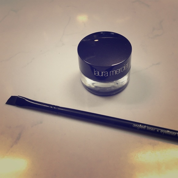 Laura Mercier Gel Eyeliner and Sephora Brush